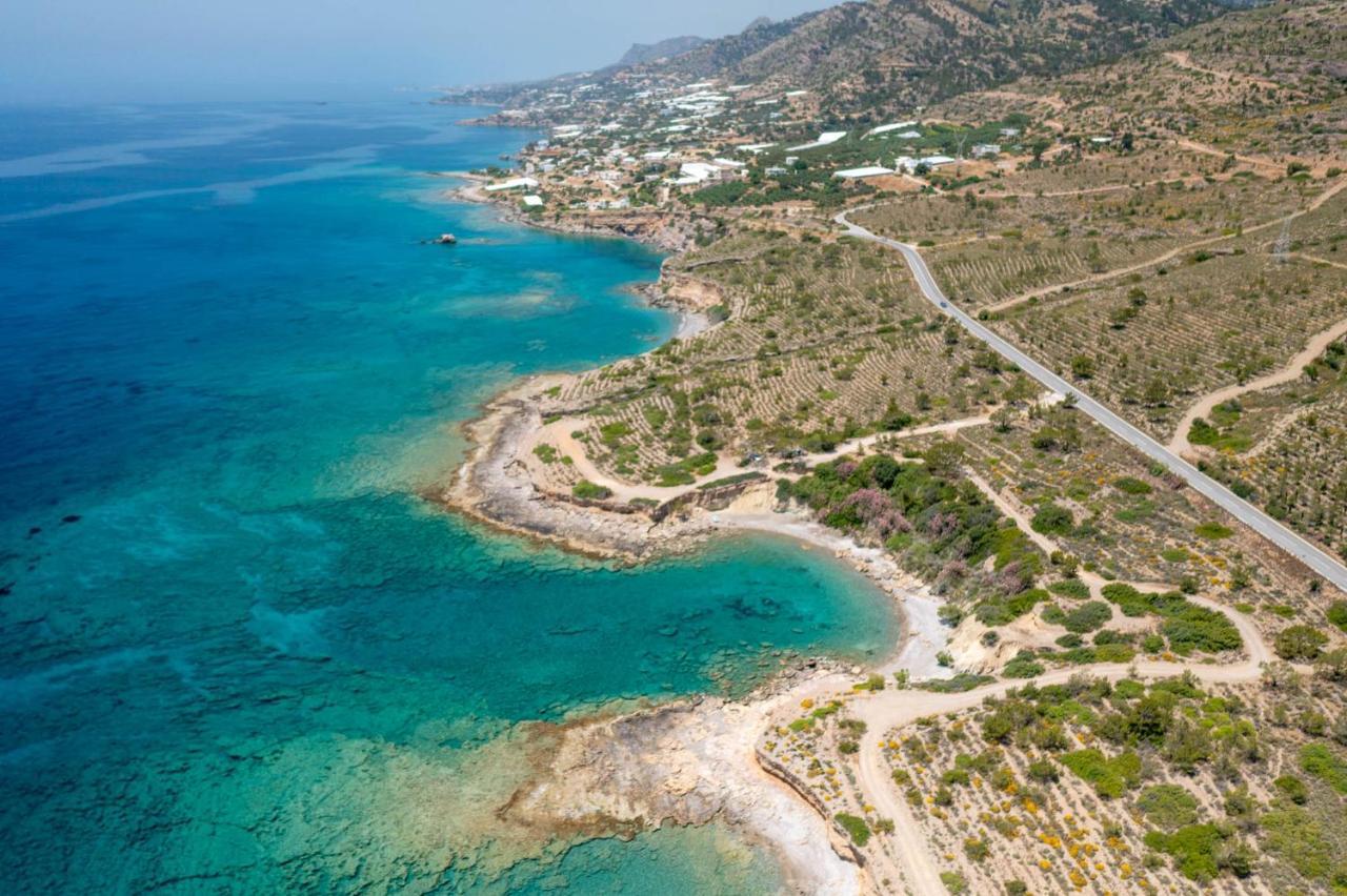 Villa Sea View Pine House Makrýgialos Exterior foto