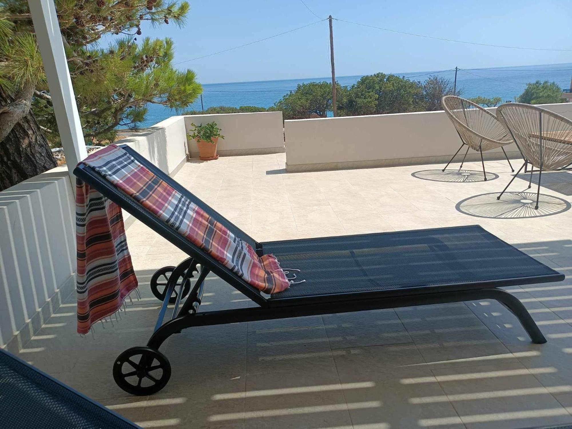 Villa Sea View Pine House Makrýgialos Exterior foto