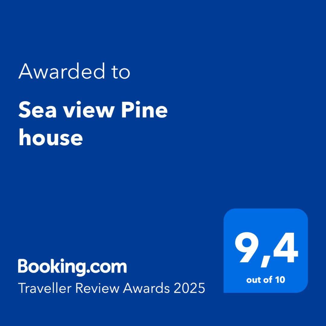 Villa Sea View Pine House Makrýgialos Exterior foto